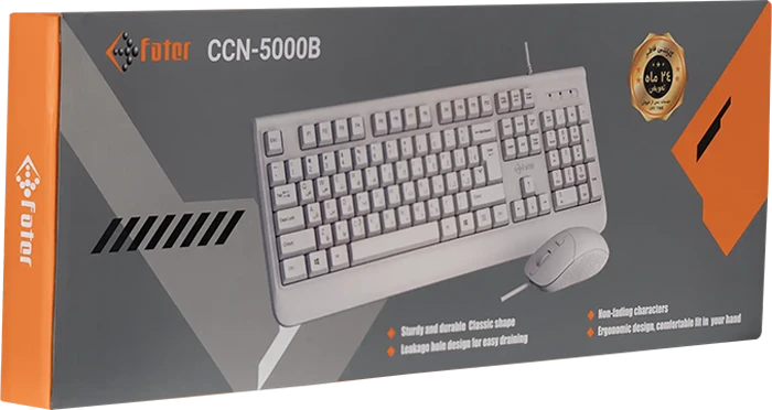 کیبورد و موس سیمی Fater مدل CCN-5000W
