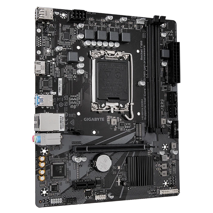 مادربرد GIGABYTE مدل H610M K DDR4 (rev. 2.0)