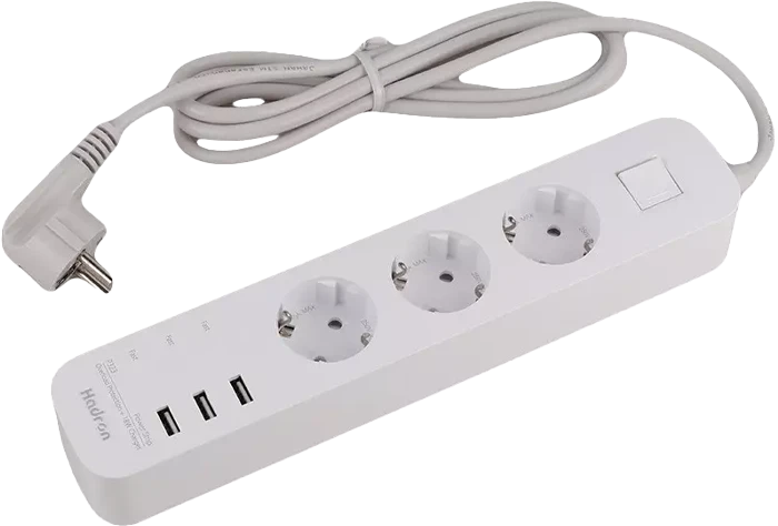 چند راهی برق 1.8 متری Hadron مدل P323