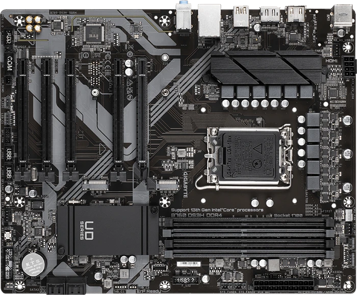 مادربرد GIGABYTE مدل B760 DS3H DDR4 (rev. 1.0)