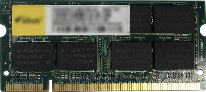 رم لپ تاپ Elixir مدل M2NG64TU8HD5B-AC DDR2 6400MHz