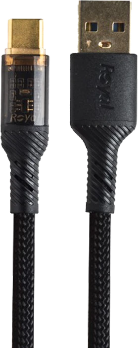 کابل شارژ 1 متری USB به Type-C رویال مدل RCC-135