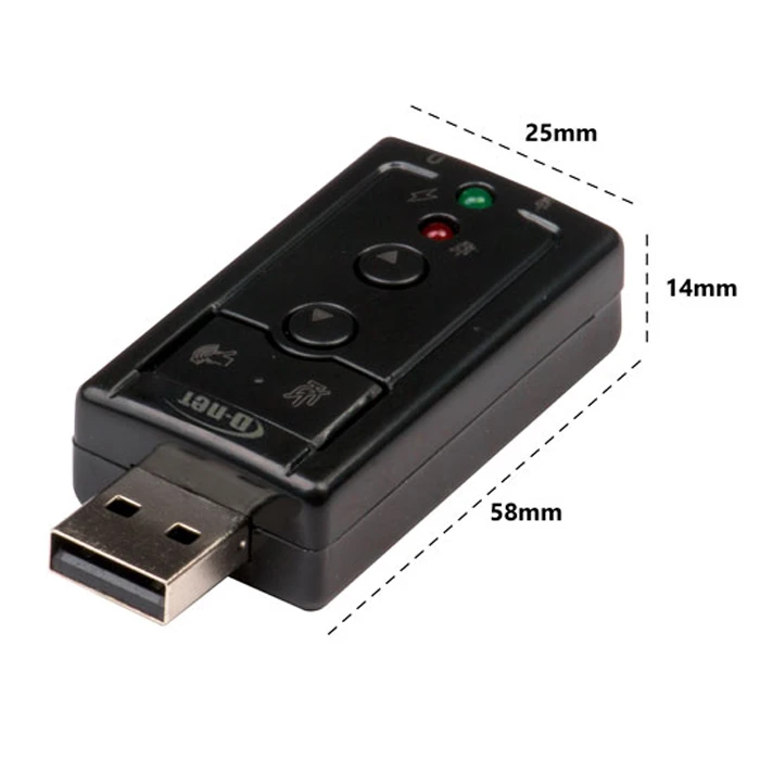 کارت صدا D-NET مدل 7.1 Channel