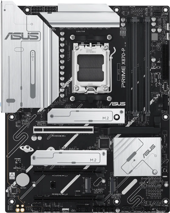 باندل مادربرد Asus prime X870-P D5 Wifi به همراه پردازنده AMD Ryzen 9 9950X