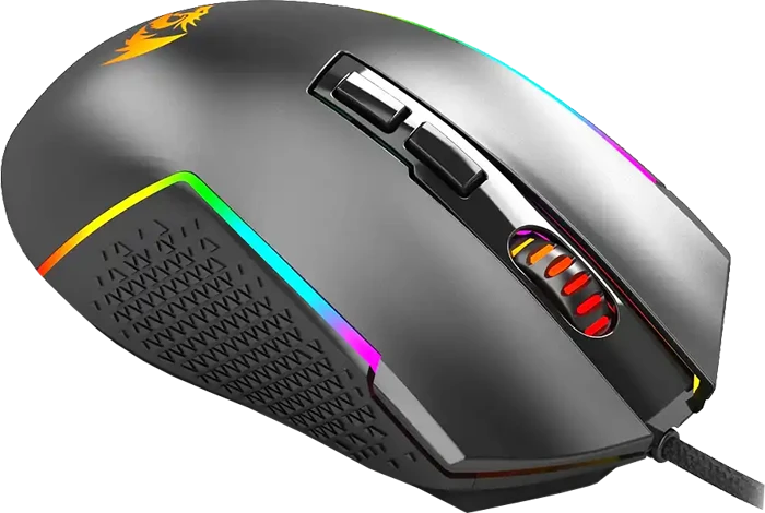 موس سیمی گیمینگ Redragon مدل Trident Lite M616 RGB