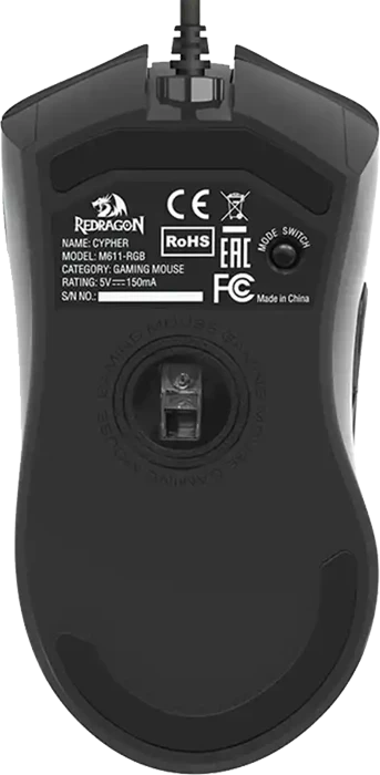 موس سیمی گیمینگ Redragon مدل M611 RGB