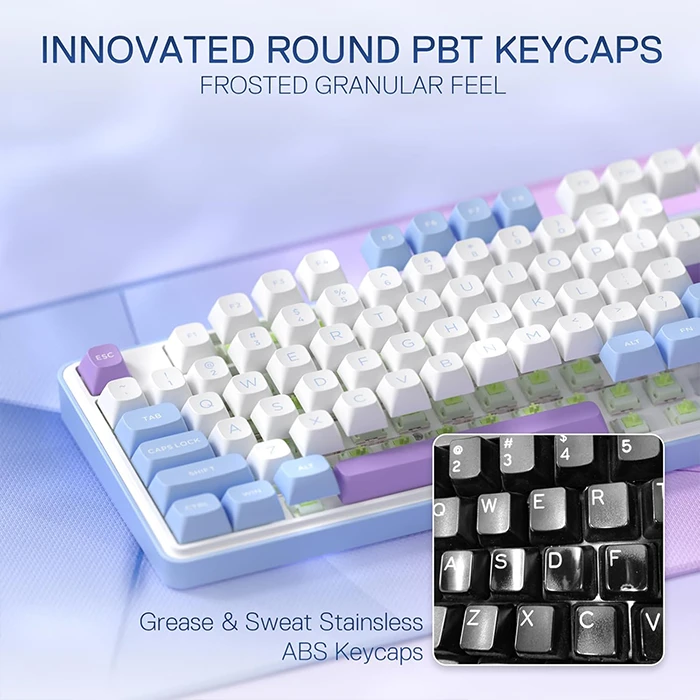 کیبورد بی سیم گیمینگ Redragon مدل K707 WBP PRO