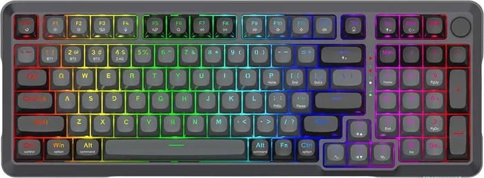 کیبورد بی سیم گیمینگ Redragon مدل BRAGI K688 GB PRO RGB با سوئیچ قرمز