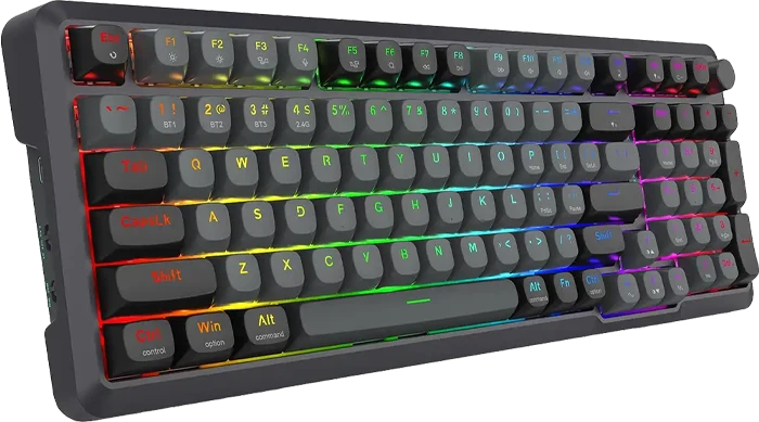 کیبورد بی سیم گیمینگ Redragon مدل BRAGI K688 GB PRO RGB با سوئیچ قرمز