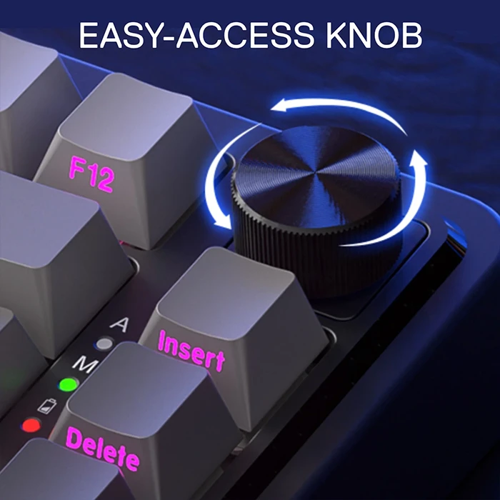 کیبورد بی سیم گیمینگ Redragon مدل UCAL K673SP PRO RGB با سوئیچ Mint mambo