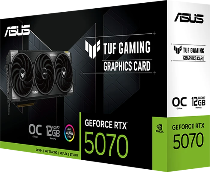 کارت گرافیک ASUS مدل TUF Gaming GeForce RTX 5070 12GB GDDR7 OC Edition