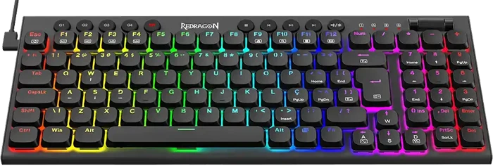 کیبورد سیمی گیمینگ Redragon مدل SION K653 RGB با سوئیچ قرمز