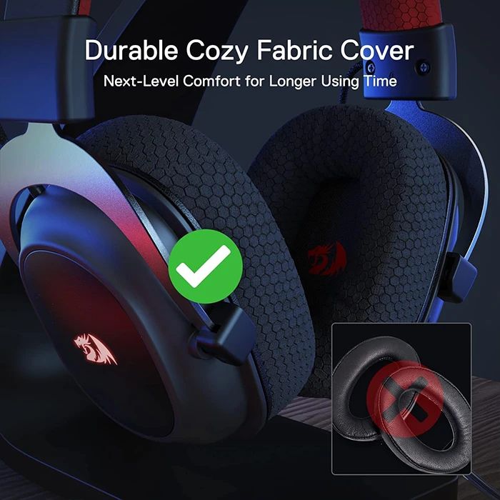 هدست بی سیم گیمینگ Redragon مدل ZEUS H510 PRO RGB