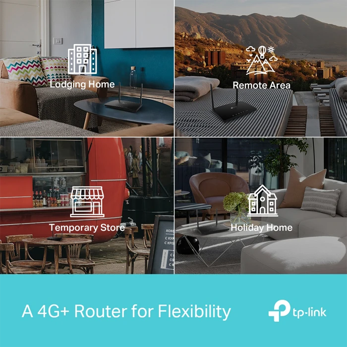 مودم روتر 4G/LTE بی سیم TP-Link مدل Archer MR600 AC1200 VER3.0