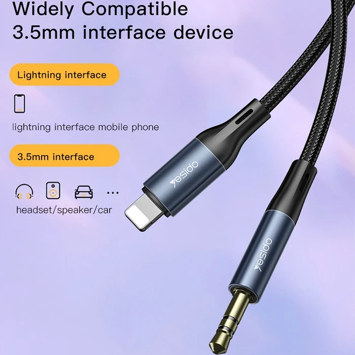 کابل 1 متری AUX یسیدو مدل YAU35