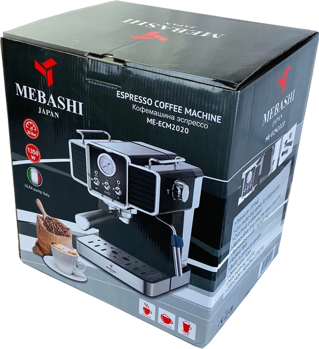 اسپرسوساز نیمه‌ اتوماتیک Mebashi مدل ECM2020