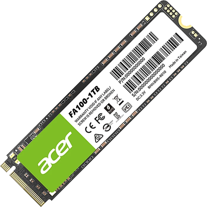 حافظه SSD اینترنال 1 ترابایت Acer مدل  FA100 NVME M.2