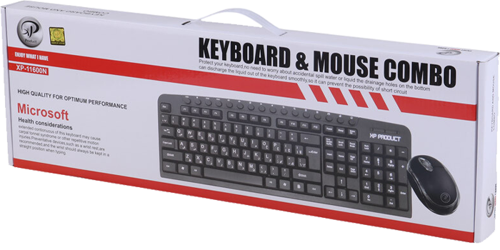 کیبورد و موس سیمی XP Product مدل XP-11600N