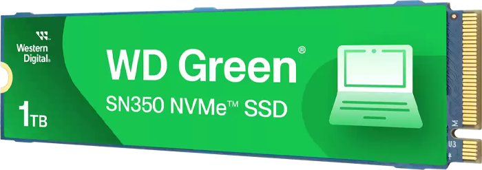 حافظه SSD اینترنال 1 ترابایت WD مدل GREEN SN350 WDS100T3G0C