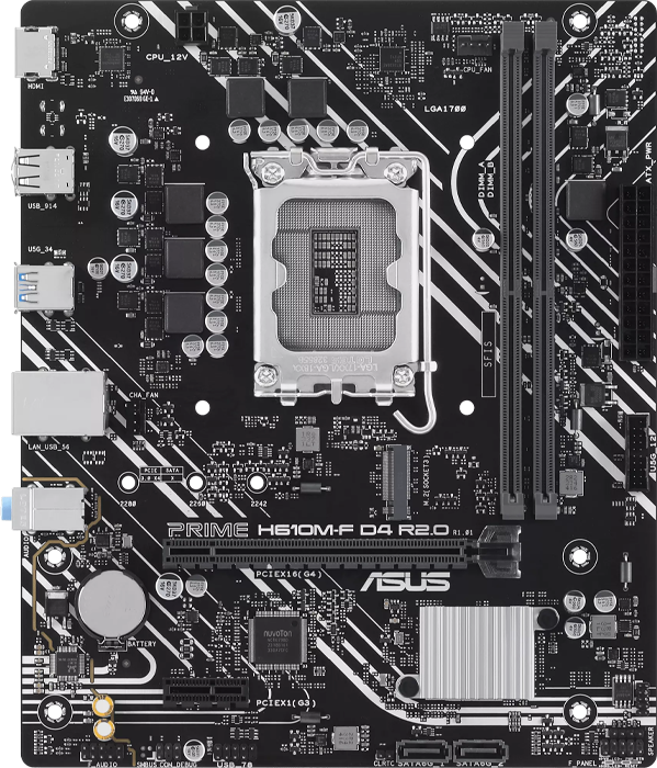 مادربرد Asus مدل PRIME H610M-F D4 R2.0