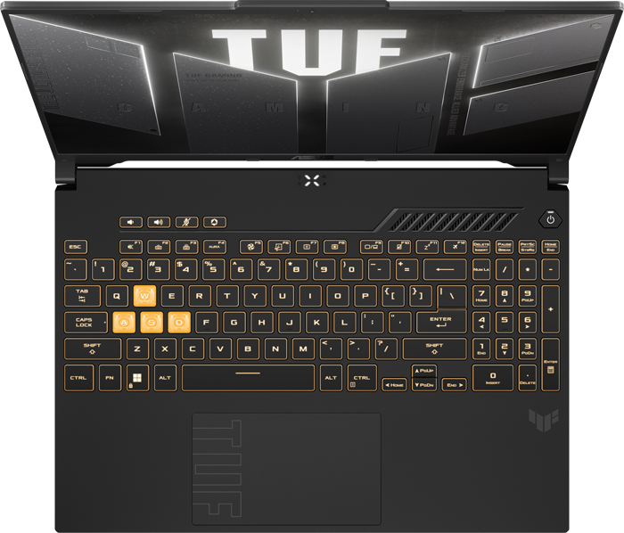 لپ تاپ گیمینگ 16 اینچ Asus مدل TUF Gaming F16 FX607JV-N3135 (i7 13650HX-16GB-1TB SSD-RTX4060-FHD+-Backlight)