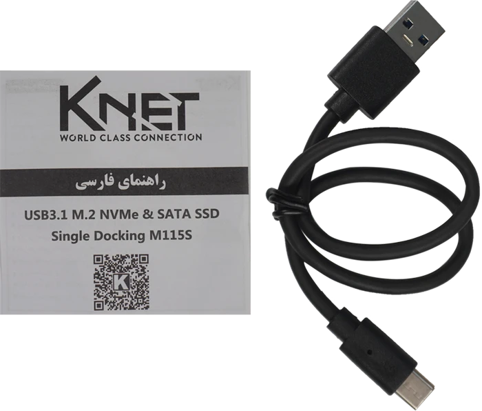 داک حافظه SSD M.2 K-Net مدل K-M115S