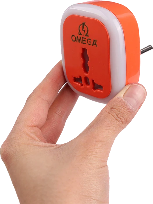 تبدیل دو شاخه برق Omega مدل M101