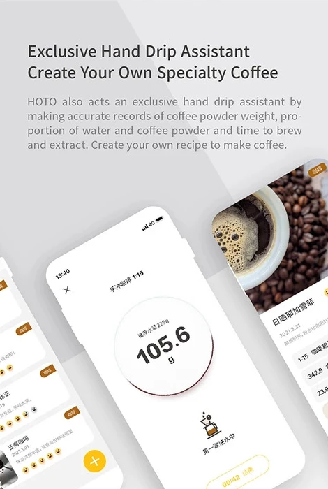 ترازوی آشپزخانه Mijia مدل Hoto Smart Scale Kitchen