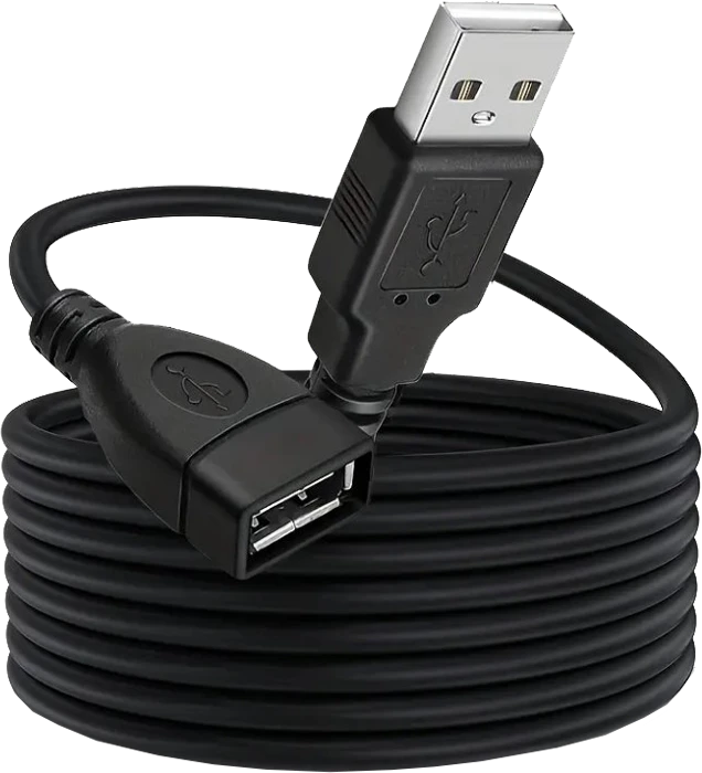 کابل افزایش طول 10 متری USB 2.0 مدل دی تک