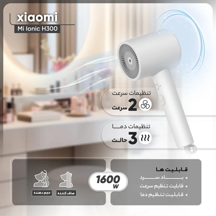 سشوار Xiaomi مدل Mi Ionic H300