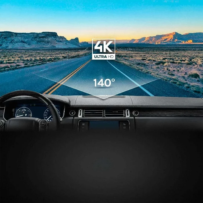 دوربین فیلم برداری خودرو 70Mai مدل 70maI Dash Cam 4K + GPS A800S