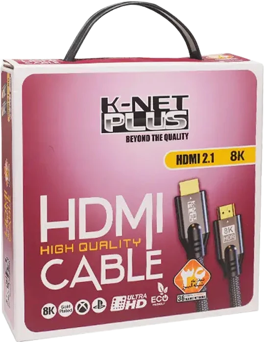 کابل 5 متری HDMI کی نت پلاس مدل KP-CH21B50