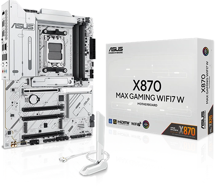 مادربرد ASUS مدل X870 MAX GAMING WIFI7 W