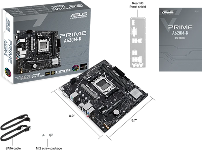 مادربرد ASUS مدل PRIME A620M-K