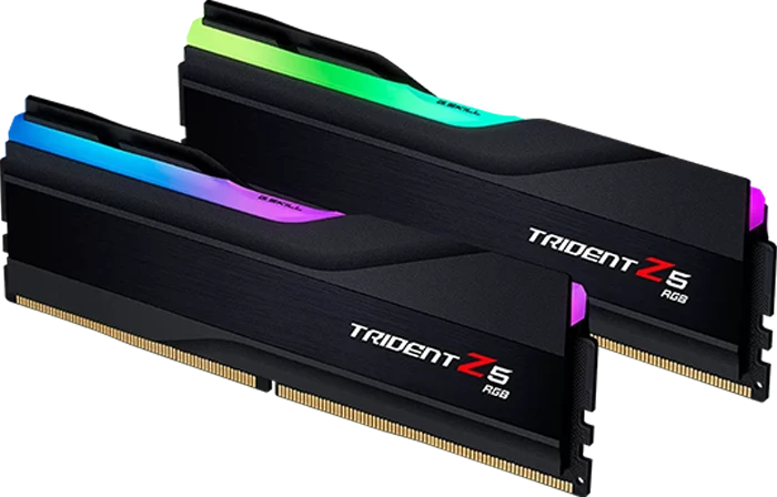رم کامپیوتر 32 گیگابایت (16GB*2) G.Skill مدل Trident Z5 RGB DDR5 7600MHz CL36