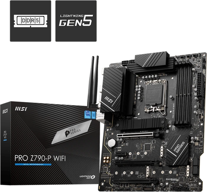 مادربرد MSI مدل PRO Z790-P WIFI DDR5