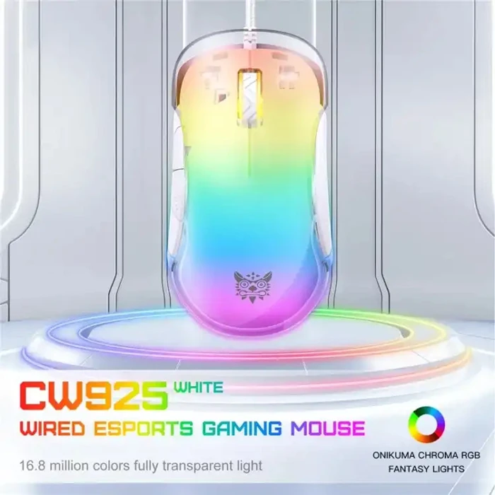 موس سیمی گیمینگ ONIKUMA مدل CW925 RGB