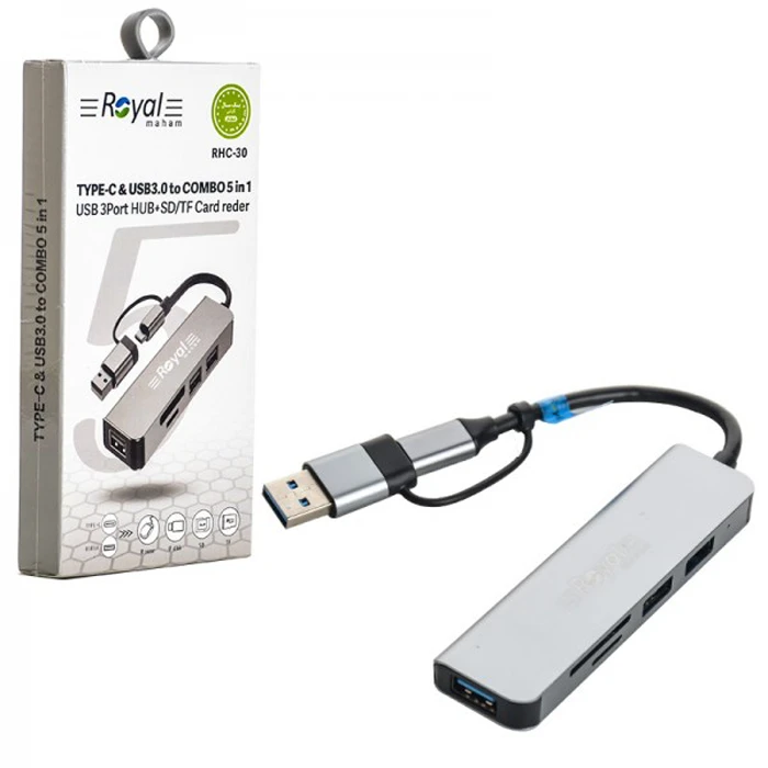 هاب 4 پورت Royal مدل RHC-30
