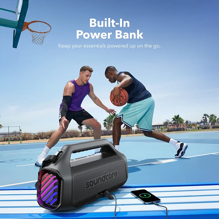 اسپیکر قابل حمل ANKER مدل SOUNDCORE BOOM 2 PLUS