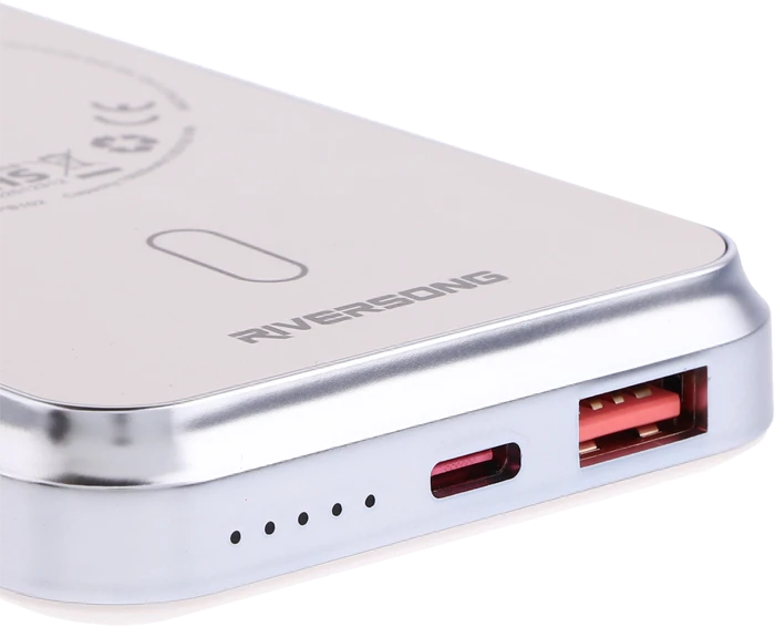 پاور بانک 10000 میلی‌آمپر ساعت Riversong مدل MagSpeed 10 PB102