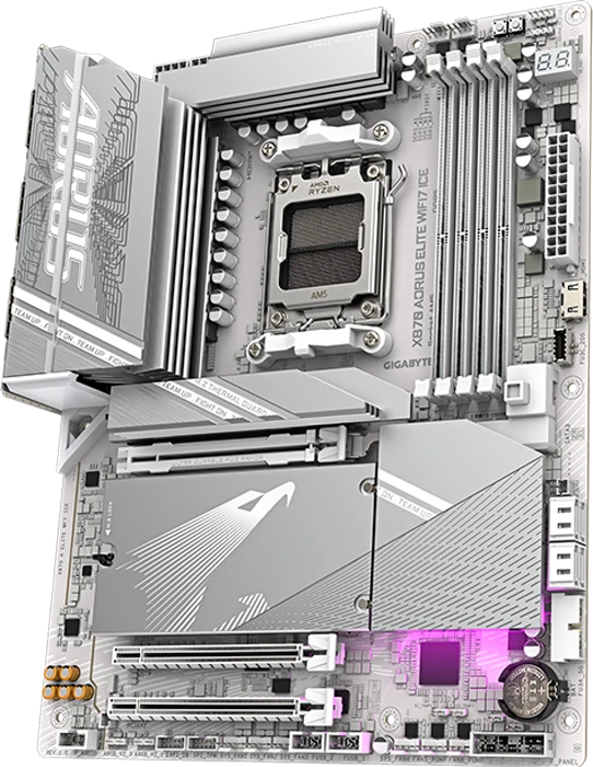 مادربرد Gigabyte مدل X870 AORUS ELITE WIFI7 ICE