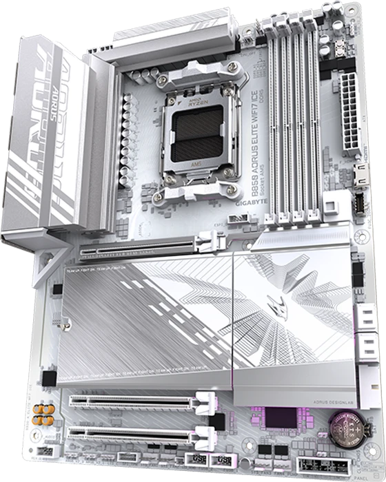 مادربرد Gigabyte مدل B850 AORUS ELITE WIFI7 ICE