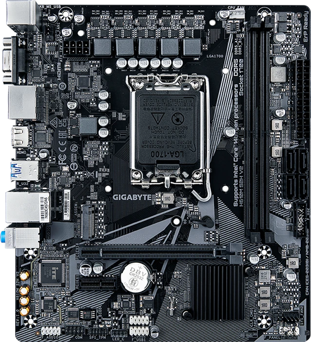 مادربرد Gigabyte مدل H610M S2H V2 (rev. 1.0) DDR5