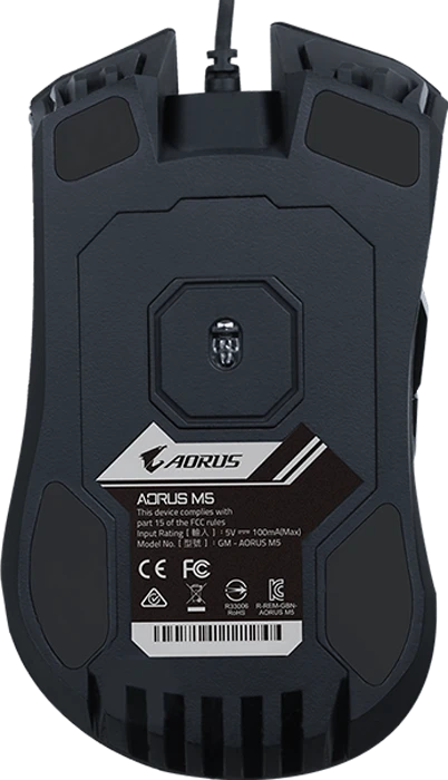 موس سیمی گیمینگ Gigabyte مدل AORUS M5