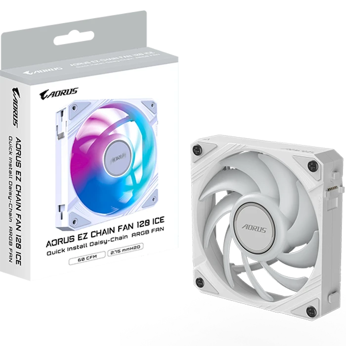 فن کیس Gigabyte مدل EZ CHAIN FAN 120 ICE