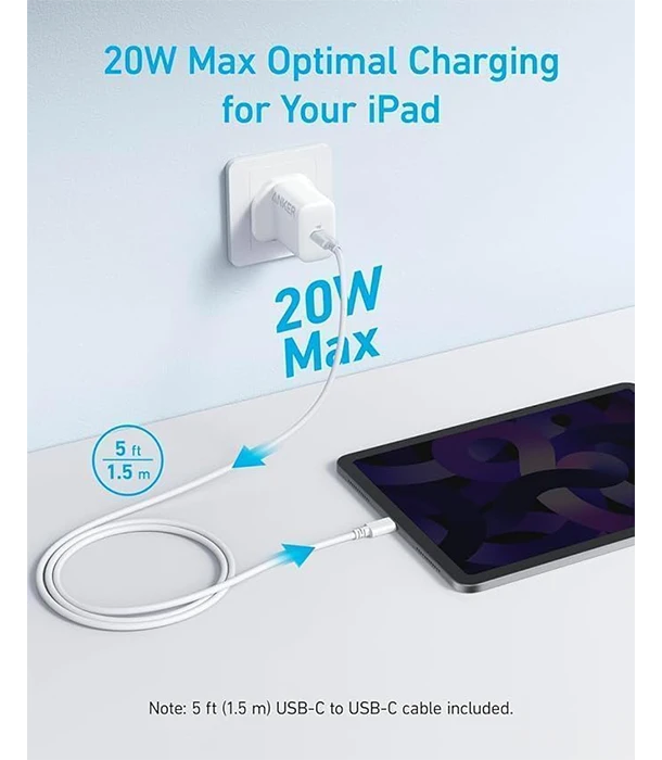 شارژر دیواری 20 وات Anker مدل B2347K21