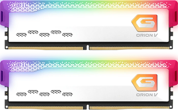 رم کامپیوتر 32 گیگابایت (16GB*2) Geil مدل ORION V RGB DDR5 6800MHz
