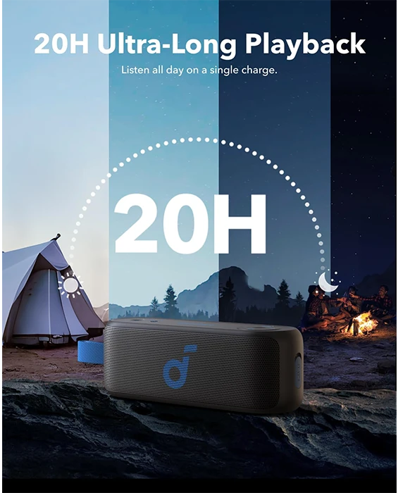 اسپیکر قابل حمل Anker مدل Soundcore Select 3 A3172