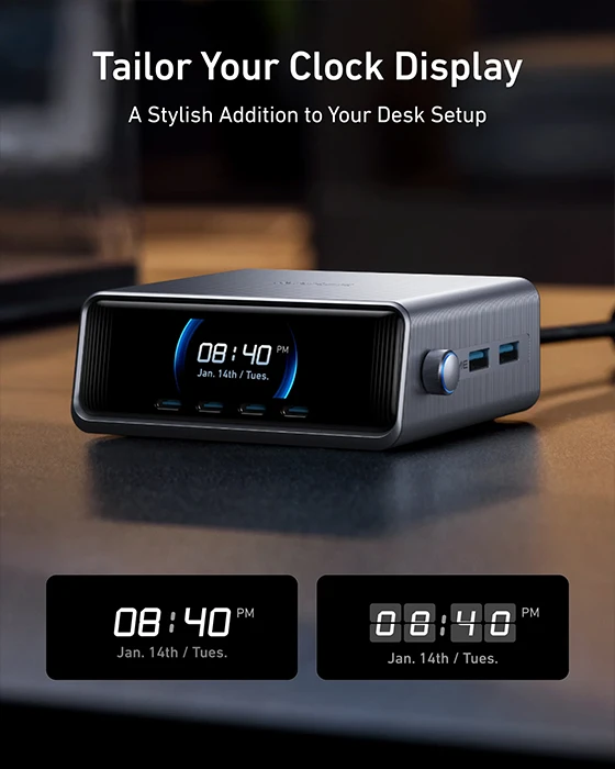 هاب شارژ 6 پورت Anker مدل PRIME CHARGING STATION A2345