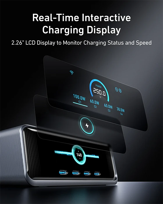 هاب شارژ 6 پورت Anker مدل PRIME CHARGING STATION A2345